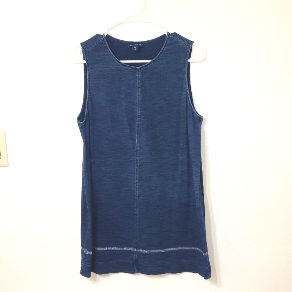 Pure Jill Indigo Sleeveless Top